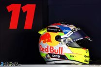 Sergio Perez’s 2023 helmet